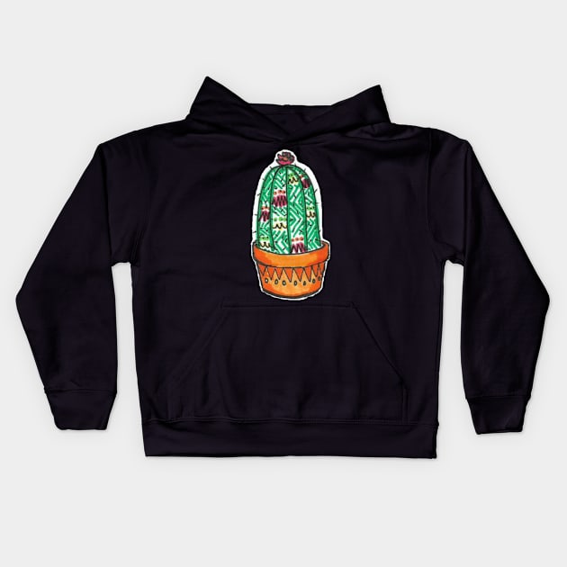 Cactus Kids Hoodie by kaileyryan